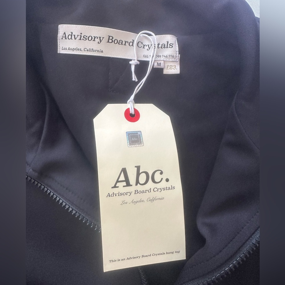 Advisory Board Crystals track jacket NWT color black - Picture 2 of 5